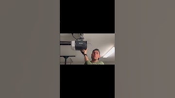 Quick Education - programming the garage door remote