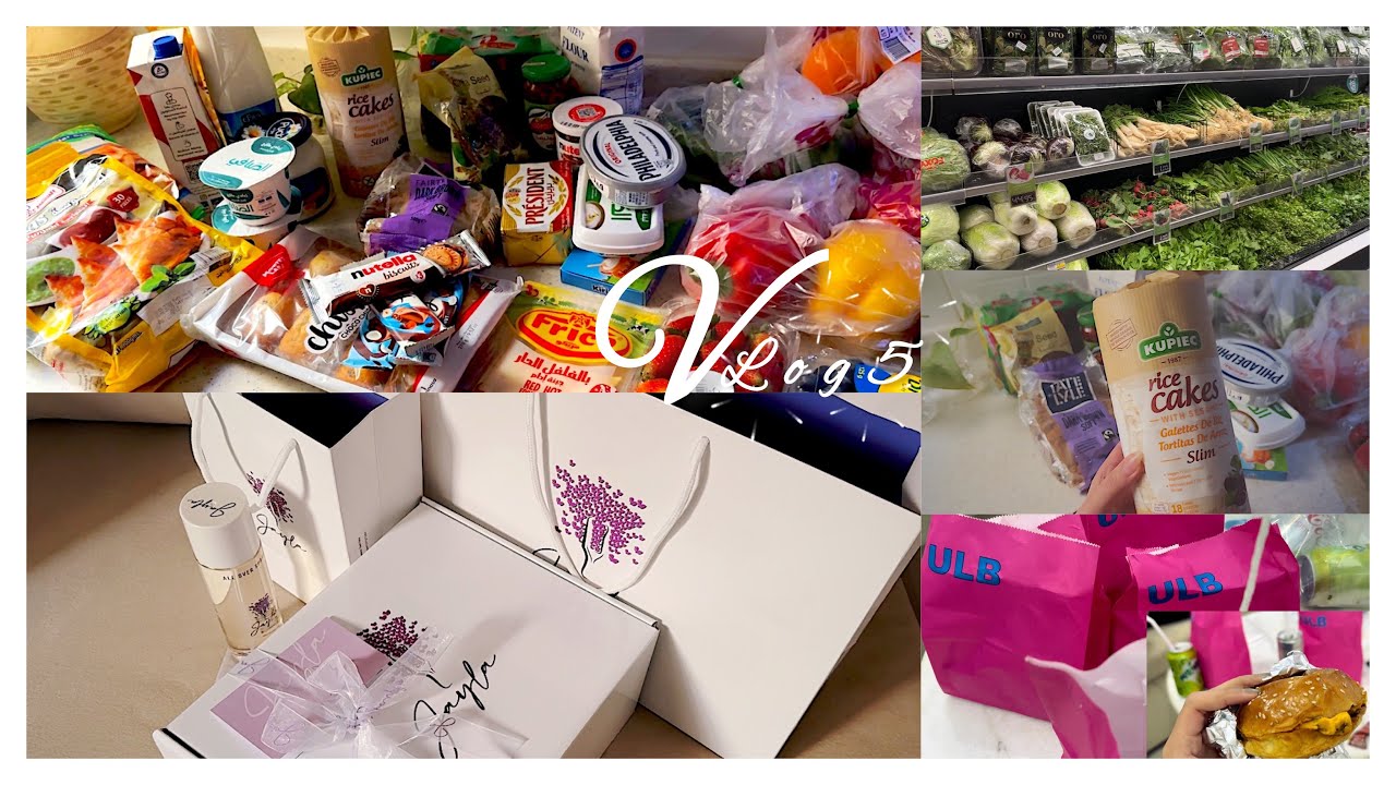 فلوق5✨|مشترياتِـي من،شي إن٫سوبر ماركت٫ترتيب وتنظيم الثلاجه🌿