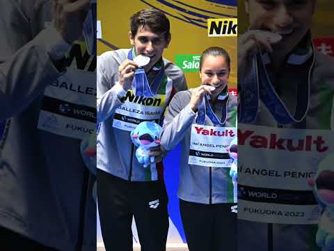 Diego Balleza y Viviana del Ángel ganan medalla de plata