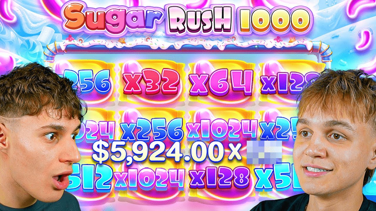 WINNING HUGE ON SUGAR RUSH 1000