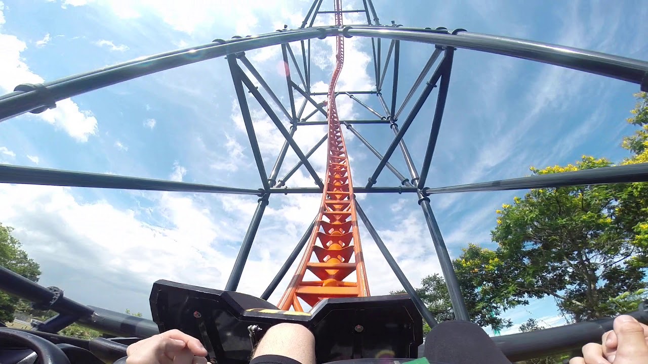 Tigris Front Row Pov Florida's Tallest Launch Coaster Busch Gardens