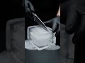 Cutting a a layered ice ASMR | Macro Satisfying Video