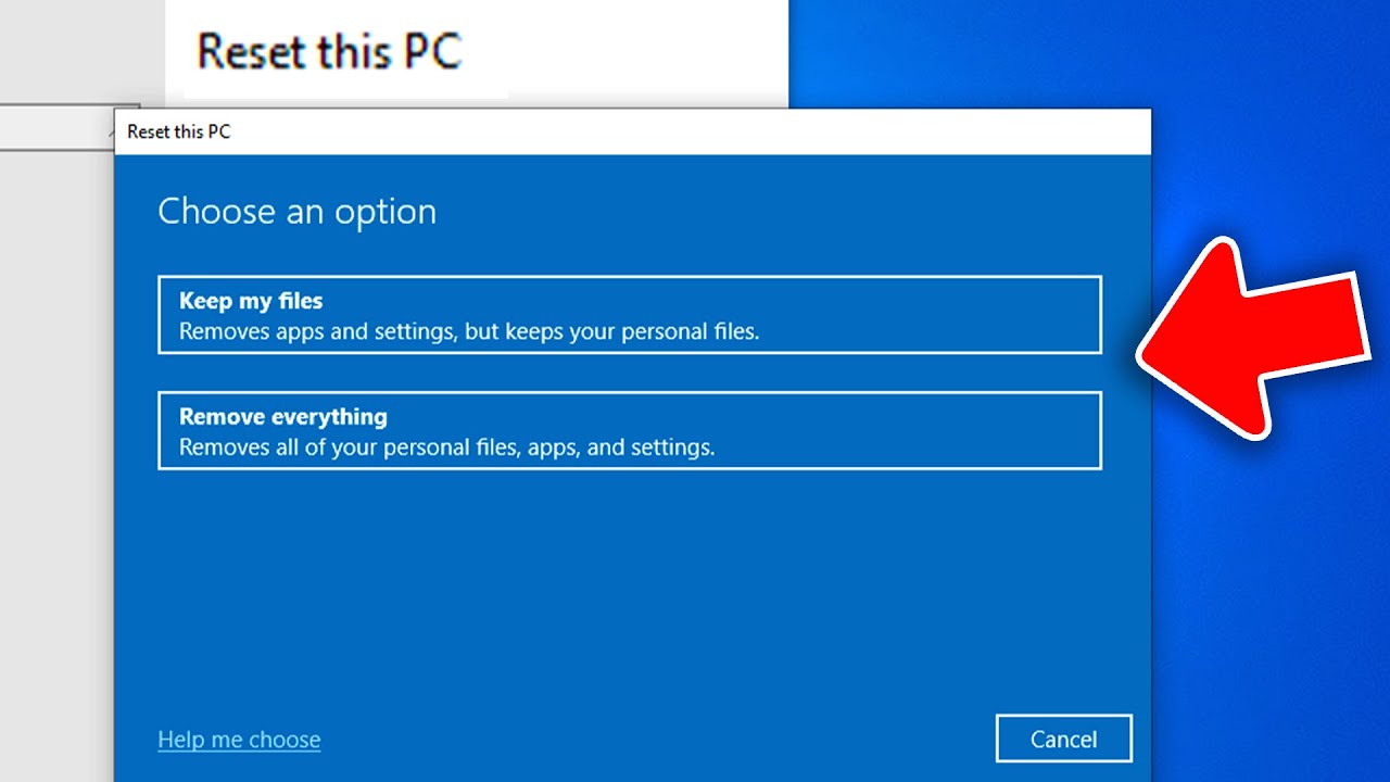 How to Factory Reset Your Windows Laptop—Step by Step Guide! - YouTube
