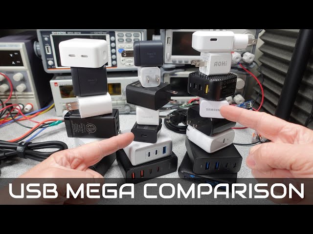 The Best USB Power Adapters 5W-100W USB A and C