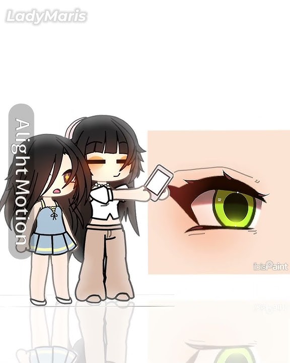 Eye drawing 2024 vs Eye drawing 2020 #gacha #trending #trend #gachameme #gachalife #gachaedit