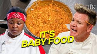 'It's MUSH!' Gordon Ramsay's Most Savage Risotto Takedown | Hell's Kitchen USA