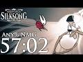 Hollow Knight: Silksong Any% Speedrun in 57:02!