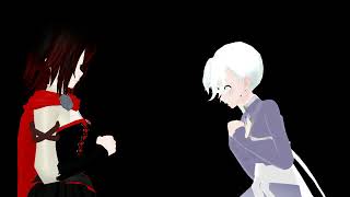 MMD RWBY WEISS ALMOST CONFESSION TO RUBY (A GIF FOR MY FRIEND Flames Yagami)