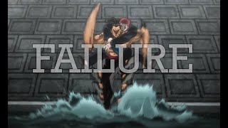 【Baki The Grappler AMV】Retsu VS Doyle || NEFFEX - Failure