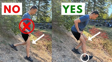 STOP Knee PAIN When HIKING Downhill