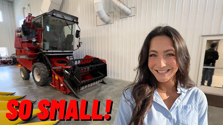 Worlds Tallest Corn and Smallest Combine