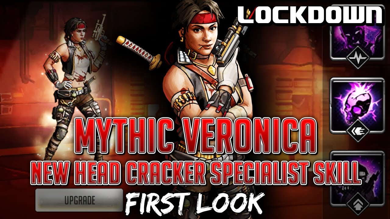 TWD RTS: Mythic Veronica, New Head Cracker Specialist Skill! Walking Dead: Road to Survival Leaks