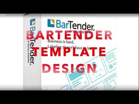 Bartender Template Design