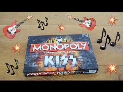 KISS MONOPOLY UNBOXING | STOP MOTION