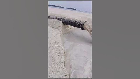 dredging discharge point
