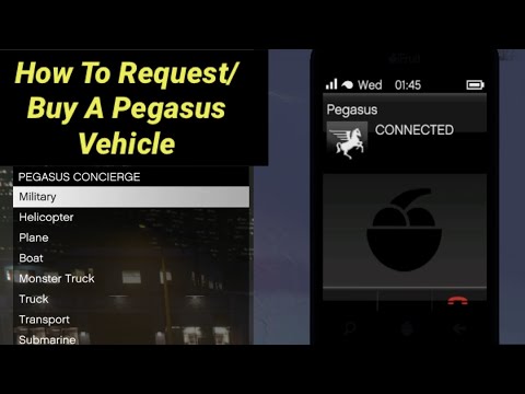 Video: Var är Pegasus i GTA 5?