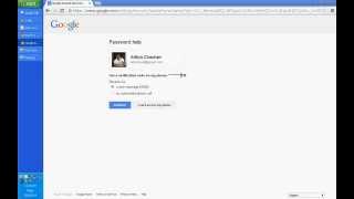 How to reset Gmail or google account password