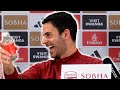 &#39;In my heart and soul I&#39;M HOPING CITY DROP POINTS!&#39; | Mikel Arteta EMBARGO | Arsenal v Bournemouth