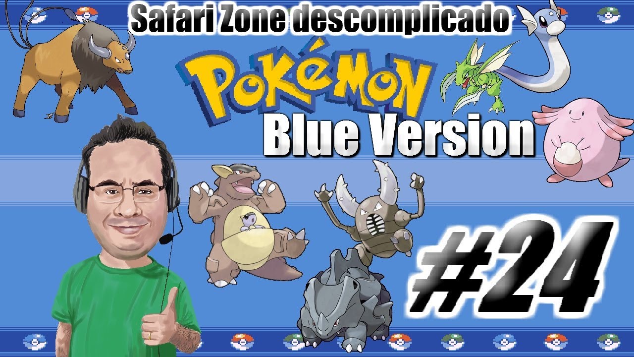 safari pokemon blue