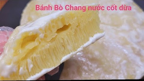 Cách Làm Bánh Bò Chang Nước Cốt Dừa Đơn Giản - Bánh Bò Tân Châu