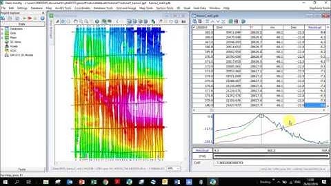 Magnetic Tutorial - Karoo - 1 Importing databases, creating grids and maps