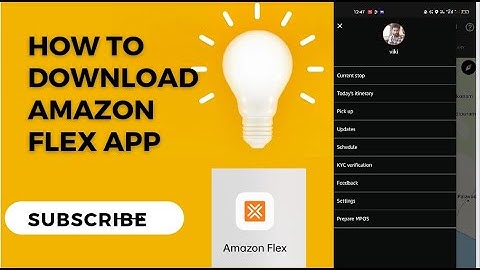 How to download amazon flex app