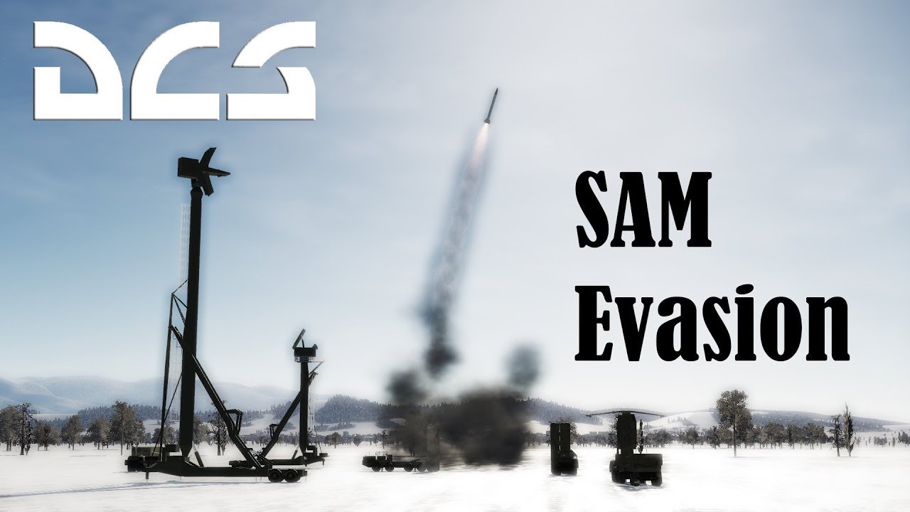 DCS Surface to Air (SAM) Missile Avoidance/Evasion. YouTube