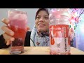 ASMR ONE-SHOT DRINKING SOUNDS GLACEAU VITAMIN WATER - MUKBANG MALAYSIA