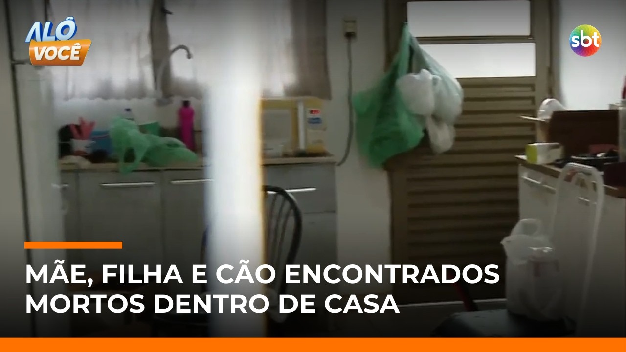 Mãe e filha são encontradas mortas em casa trancada; causa das mortes é mistério | #AloVoce