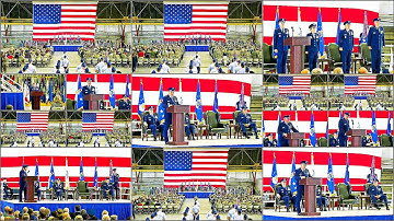 Air Mobility Command (AMC) Change of Command Ceremony - Scott AFB