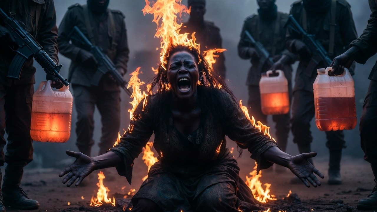 En nigeria QUEMARON viva a una misionera de DIOS...Y las LLAMAS cesaron por el MILAGRO de DIOS.