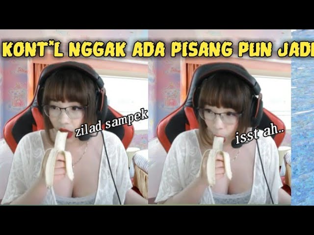 video Basah kimi hime makan pisang sambil mendesah hot 18+ class=