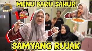 THE CONSEQUENCE OF SAUR USING SAMYANG RUJAK SEASONING.. New Menu! No One Else Makes It.