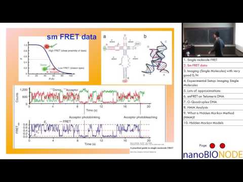 Physics 598 Lecture 8: smFRET (Dr. Paul Selvin)