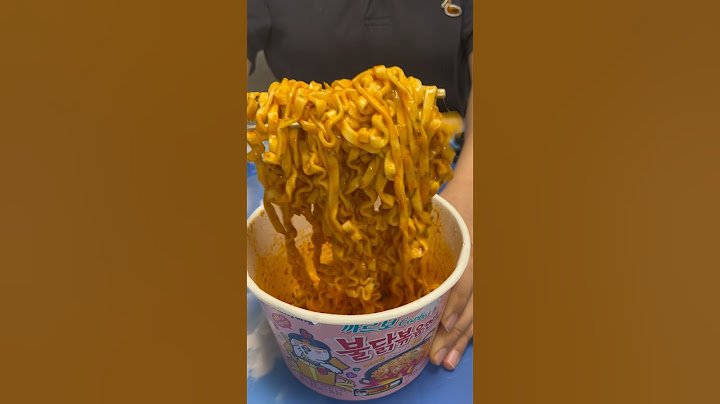 Korea Convenience store, Hot Chicken Flavor Ramen w/ Rice Tteokbokki.#mukbang #lunchbox#
