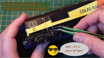 065. How to - Safely Remove & Replace Body - Hattons Originals Class 66 - Detailed Instructions (4K)
