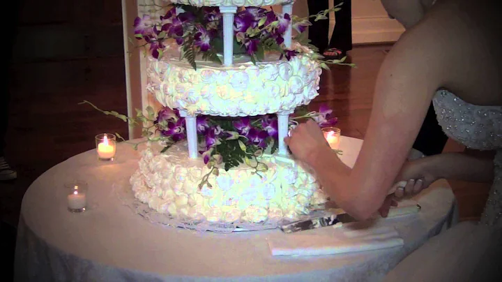 Annette Miaczynski and Michael Fritts Cake Cutting...