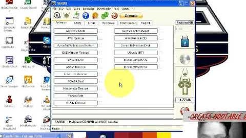 SARDU APPLICATION making Bootable your Flash Drive