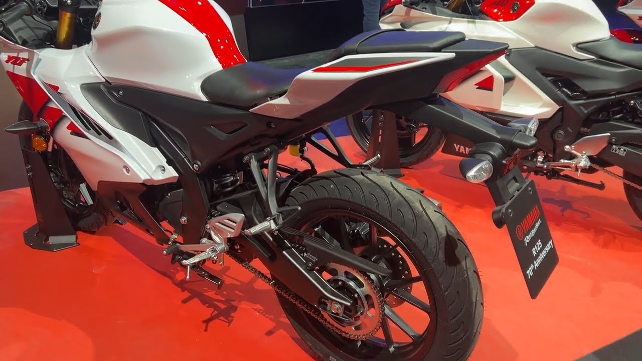 Обзор Yamaha R125, посвященный 70-летию (2026 г.) – EICMA 2025, Милан