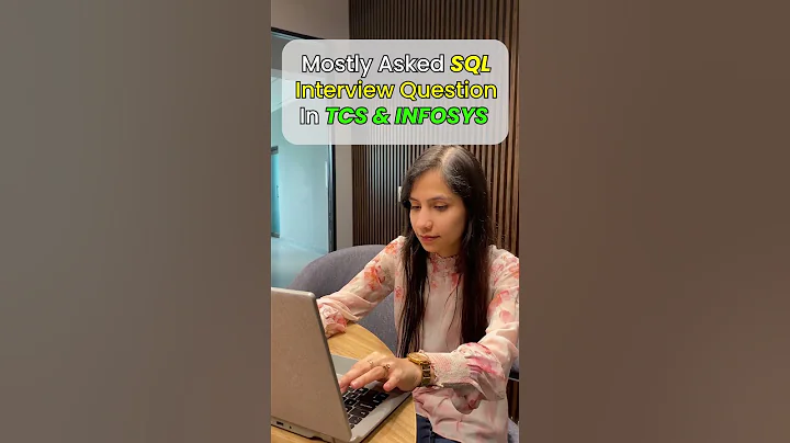 👉 Master SQL for Infosys and TCS Interviews. Wondering how? #shorts #SQL Read Description