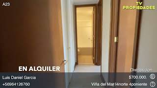 Viña del Mar, departamento 4 Poniente