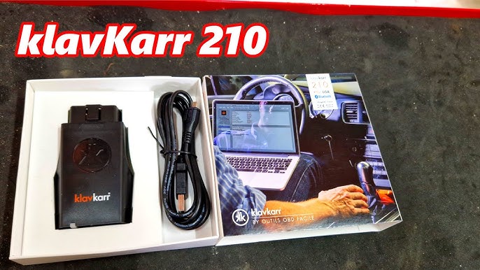 Car scanner klavkarr 210 OBD2 bluetooth Android / iPhone