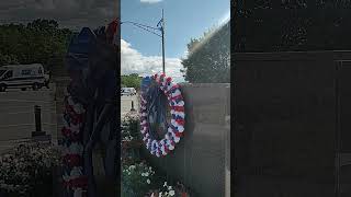 INPRESSIVE VETERANS MEMORIAL IN PRINCETON, WEST VIRGINIA.