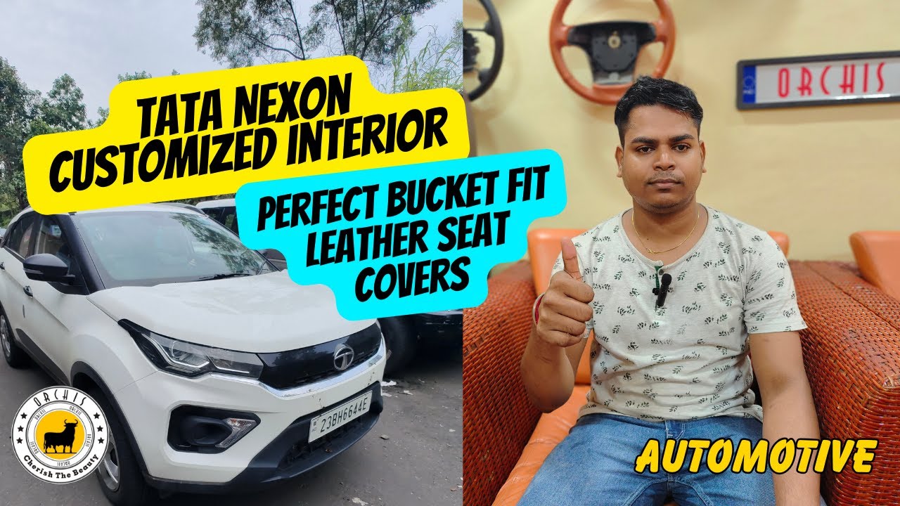 Tata Nexon Best Customized Interior🔥 Tata Nexon Seat Covers Installation 🔥Seat Covers