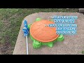 Toddlers Turtle Sandbox with Lid, 8PCS Sand Molds and Shovels Set Kids Outdoor Indoor Play Sand Acti