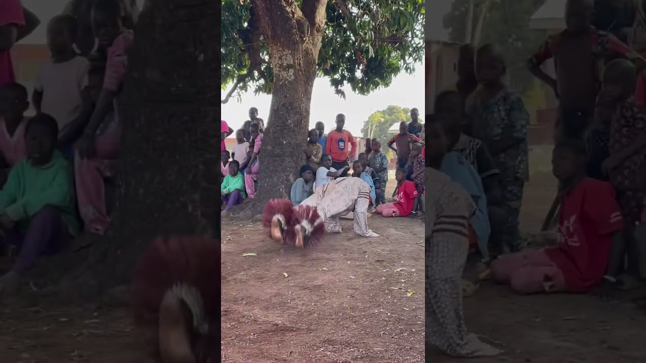 Племя Сенуфо. Танец в масках Болой и на инструментах Болой. Cote d’Ivoire. December 2023.