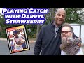 Wally&#39;s Plays Catch with Baseball Great, Darryl Strawberry