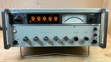 HP 740B DC Standard/ Differential Voltmeter Part 2