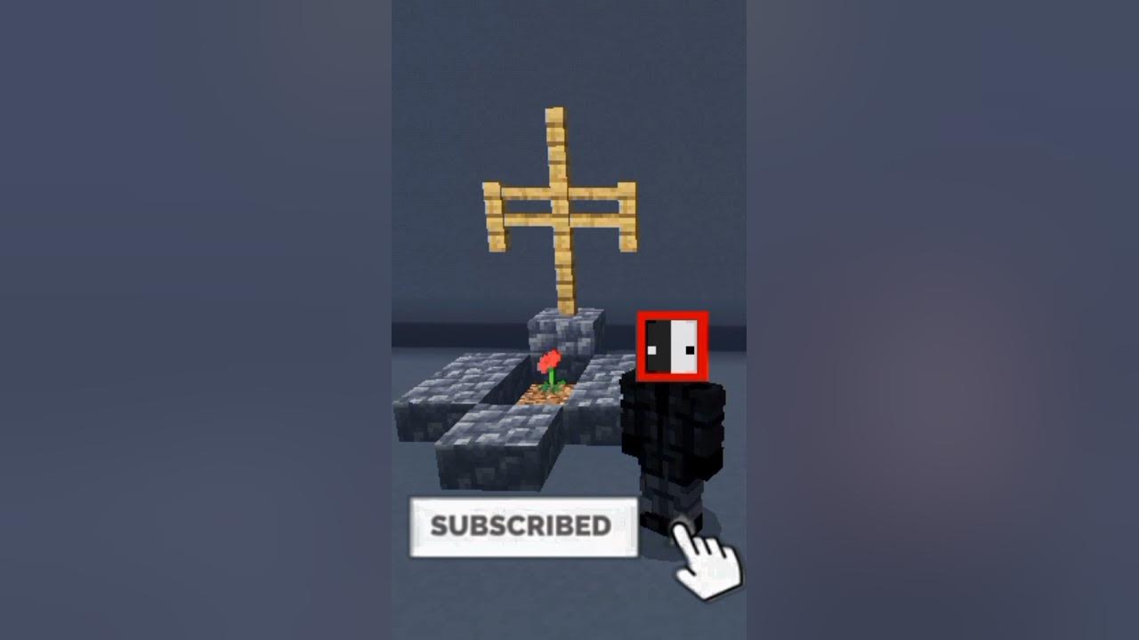 Minecraft Tombstone Design YouTube