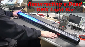 Resurrecting a Dead DMX Light Bar